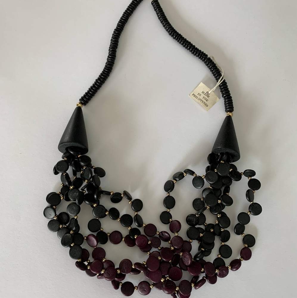 Wooden Boho Necklace